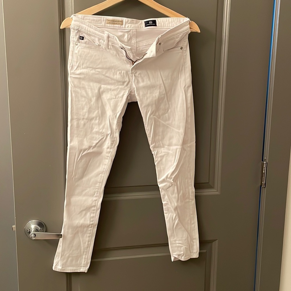 White jeans